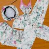 3 in 1 Nightwear with Bonnet