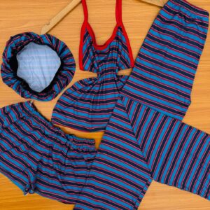 3 in 1 Nightwear with Bonnet