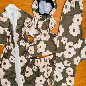 4 in 1 Nightwear with Bonnet