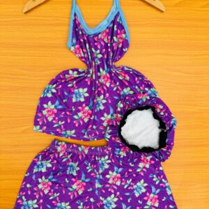 2 in 1 Nightwear with Bonnet