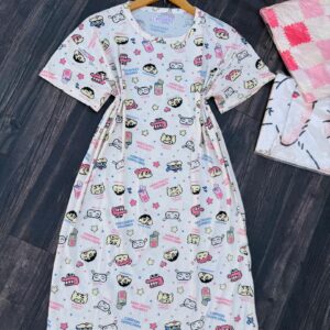 Straight Night Gown