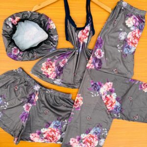 3 in 1 Nightwear with Bonnet.