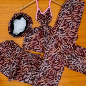 3 in 1 Nightwear with Bonnet.