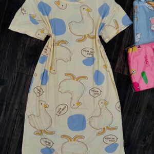 Straight Night Gown.